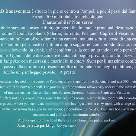 B&B Bonaventura Pompei Exterior photo